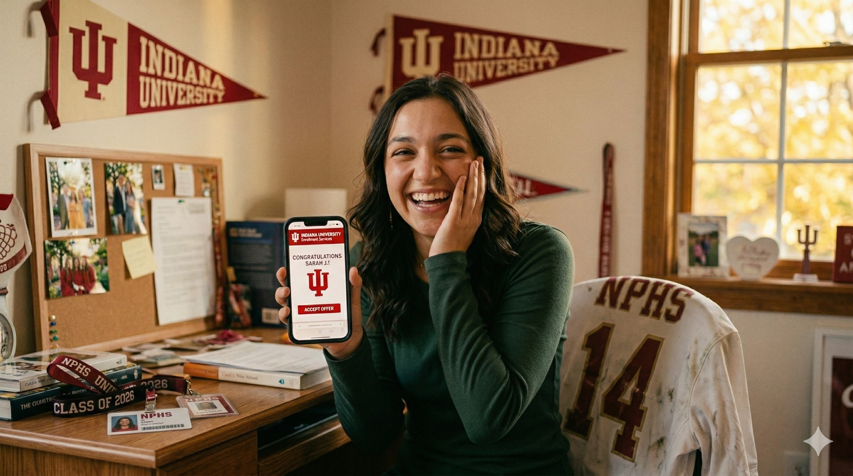 Indiana University — accepted!