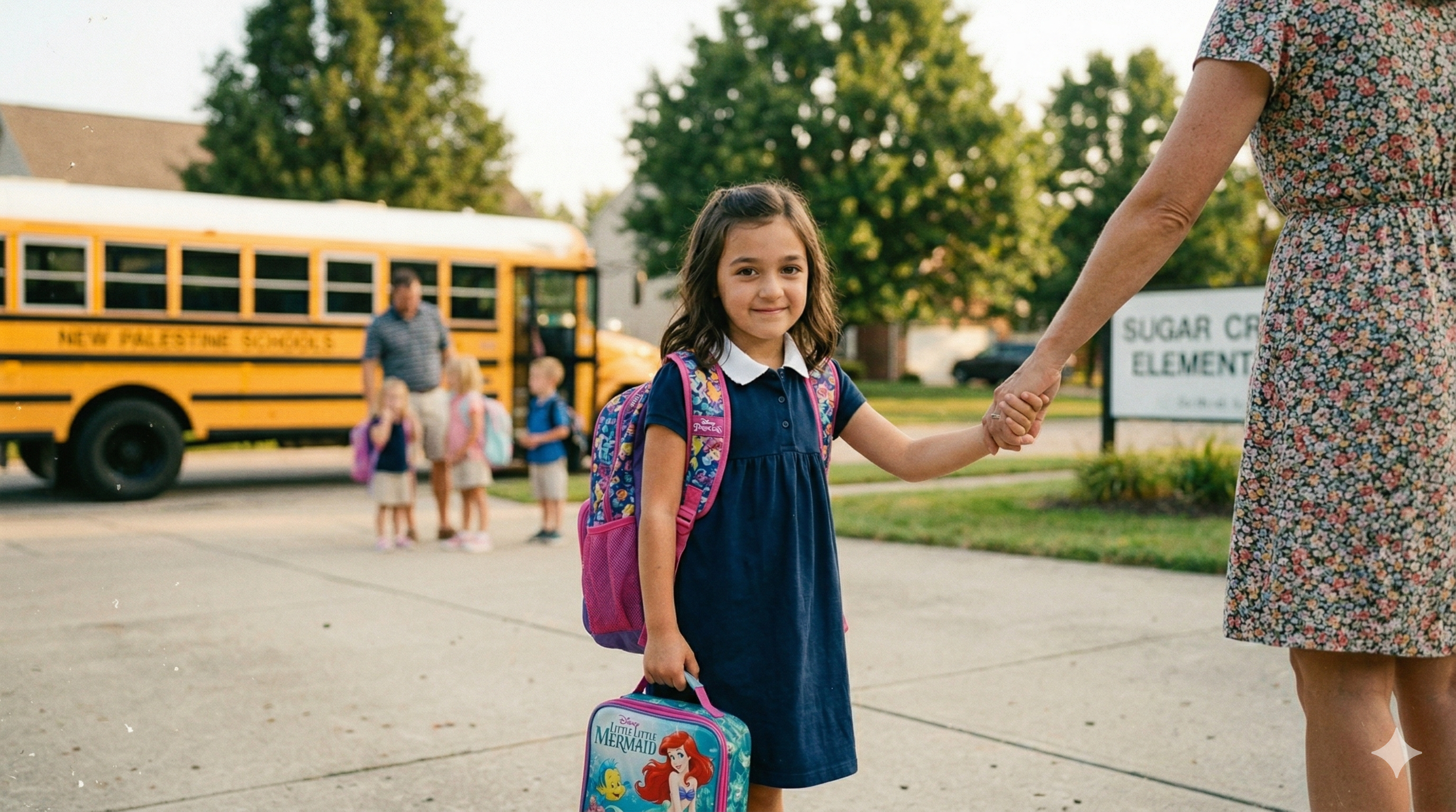 First day of kindergarten, 2013